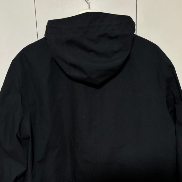 Levi’s Made & Crafted Black Fishtail Parka/ Rain Jacket- Medium - Picture 7 of 8